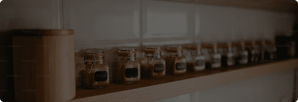 Spice Jars & Racks