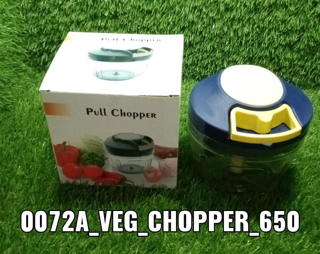 Chopper with Blades for Effortlessly Chopping Vegetables and Fruits for Your Kitchen (650ml) thumbnail 9