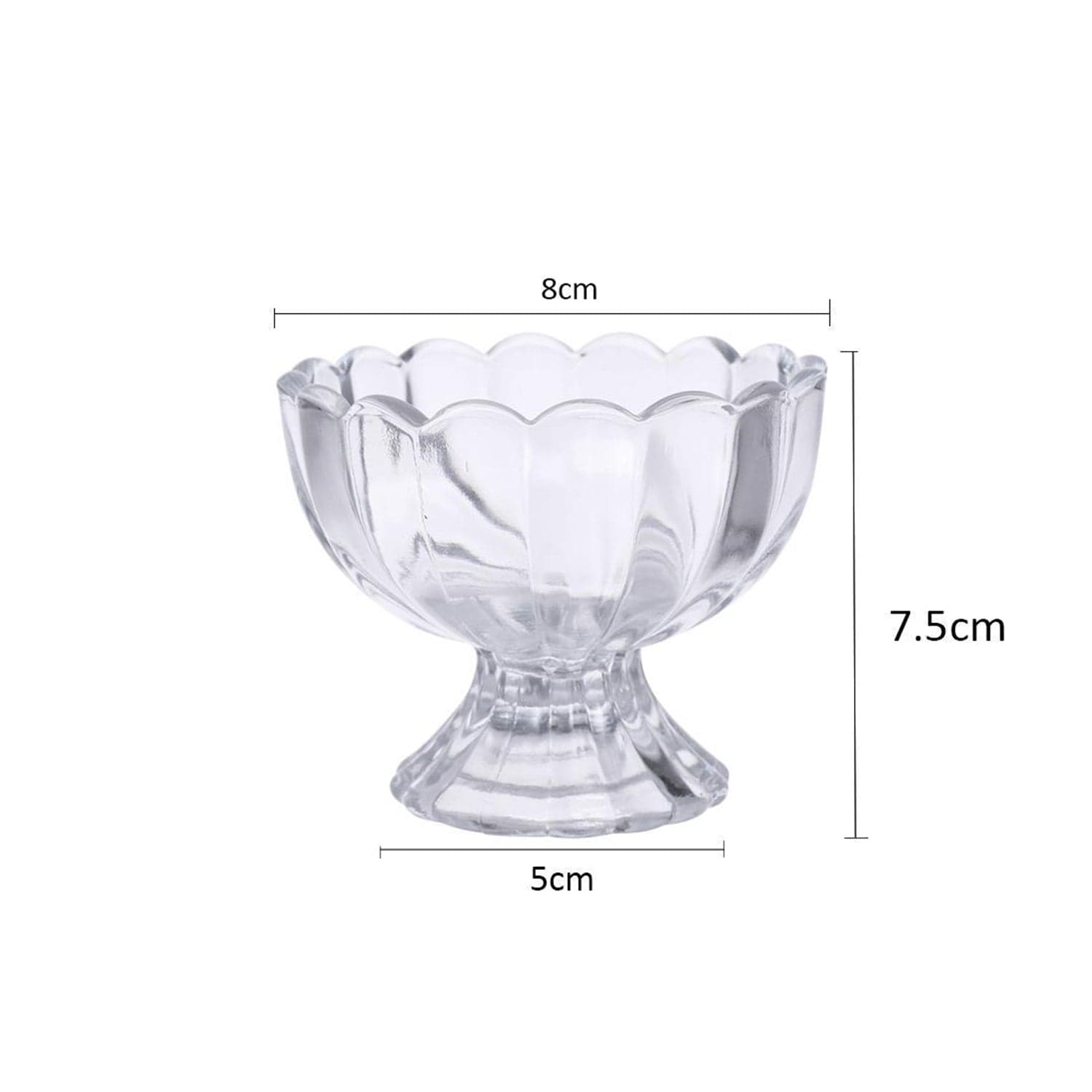 Serving Dessert Bowl Ice Cream Salad Fruit Bowl - 6pcs Serving Dessert Bowl Ice Cream Salad Fruit Bowl - 6pcs thumbnail 5