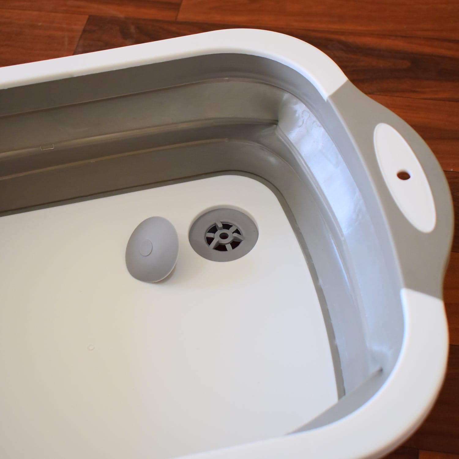 COLLAPSIBLE CUTTING BOARD WITH DISH TUB BASKET For Kitchen Use ( 1 Pcs ) thumbnail 8