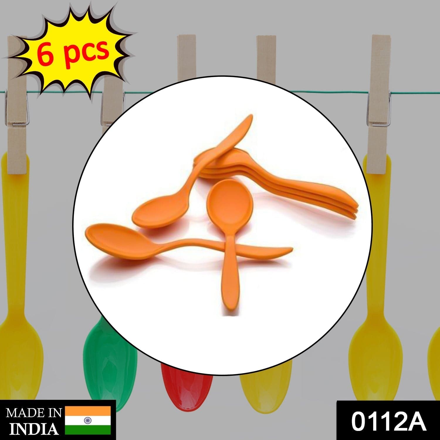 Fancy Spoon Used While Eating and Serving Food Stuffs Etc. thumbnail 2