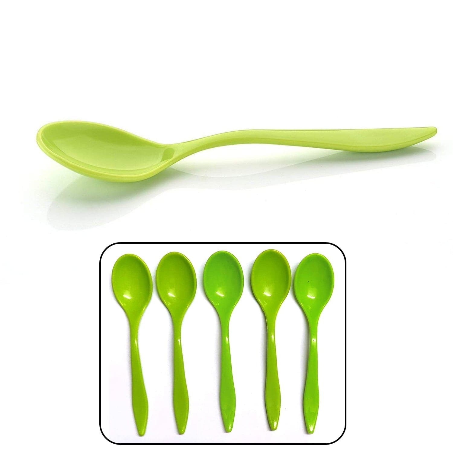 Fancy Spoon Used While Eating and Serving Food Stuffs Etc. thumbnail 3