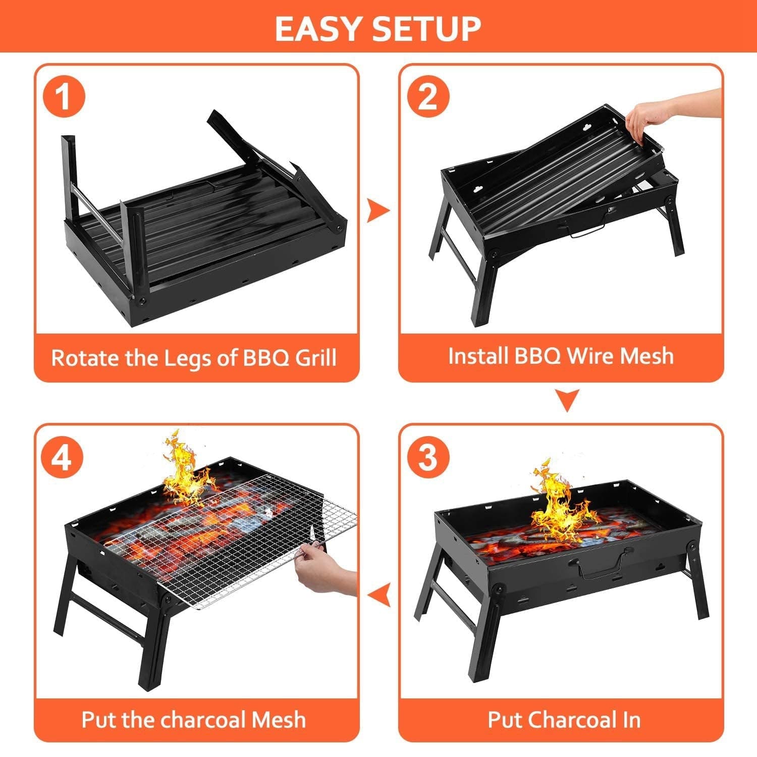 A Barbecue Grill Used For Making Barbecue Of Types Of Food Stuffs Like Vegetables thumbnail 9