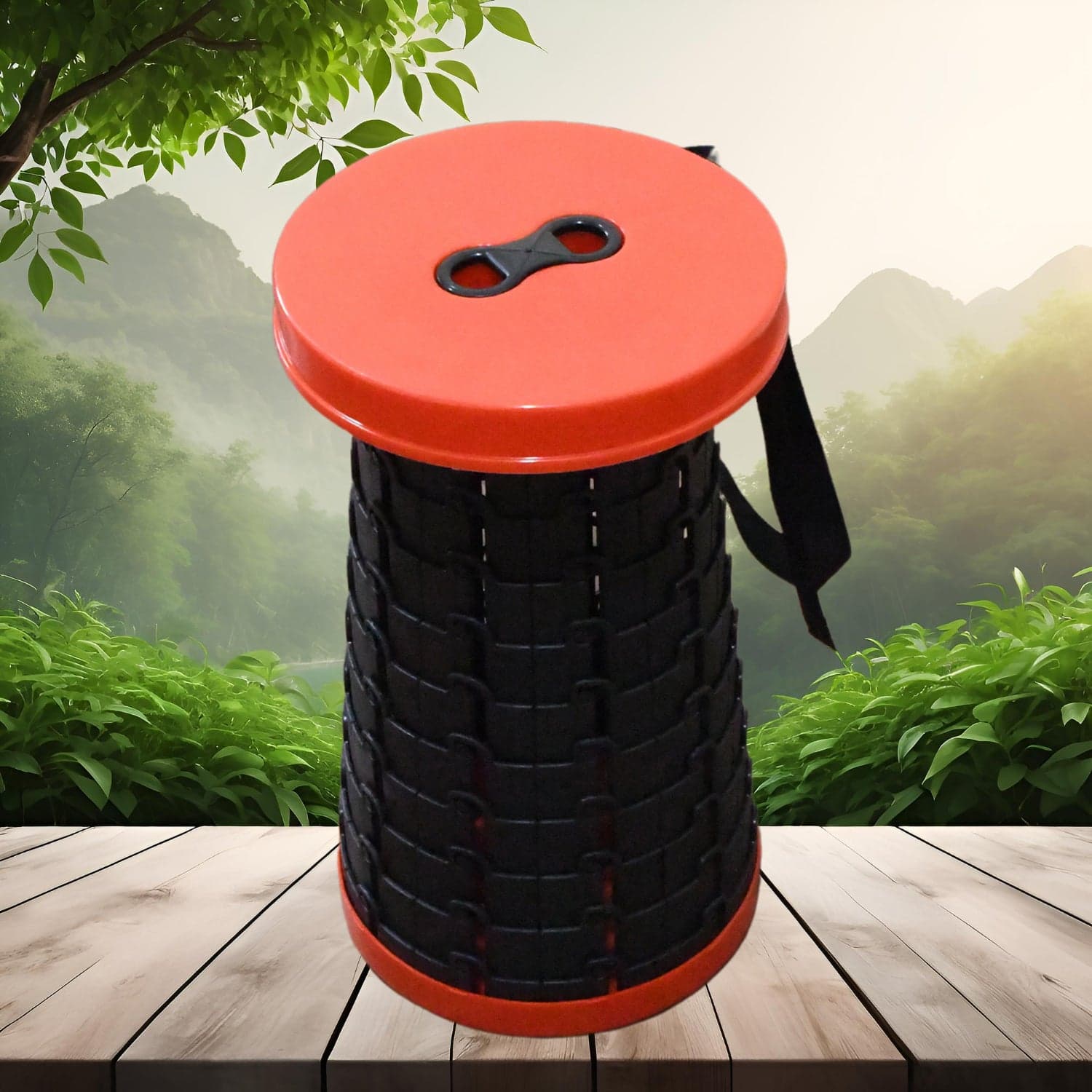 Retractable Folding Stools (1 Pc) thumbnail 3