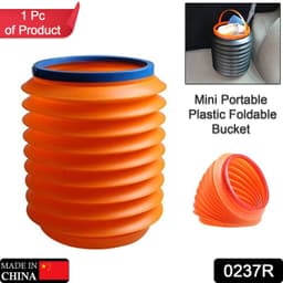 Foldable Dustbin Red