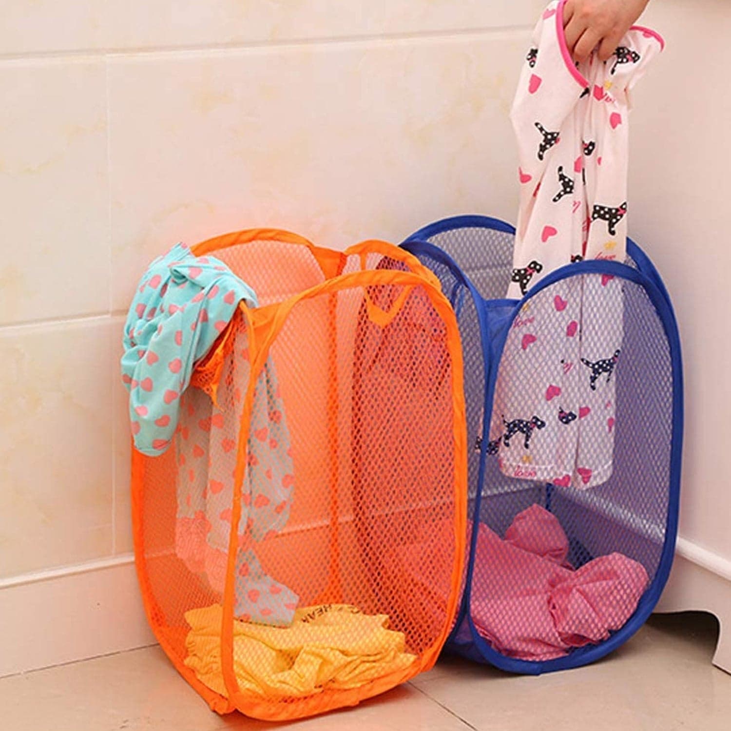 Foldable Laundry Basket ,Storage Box ,Multipurpose Basket thumbnail 1