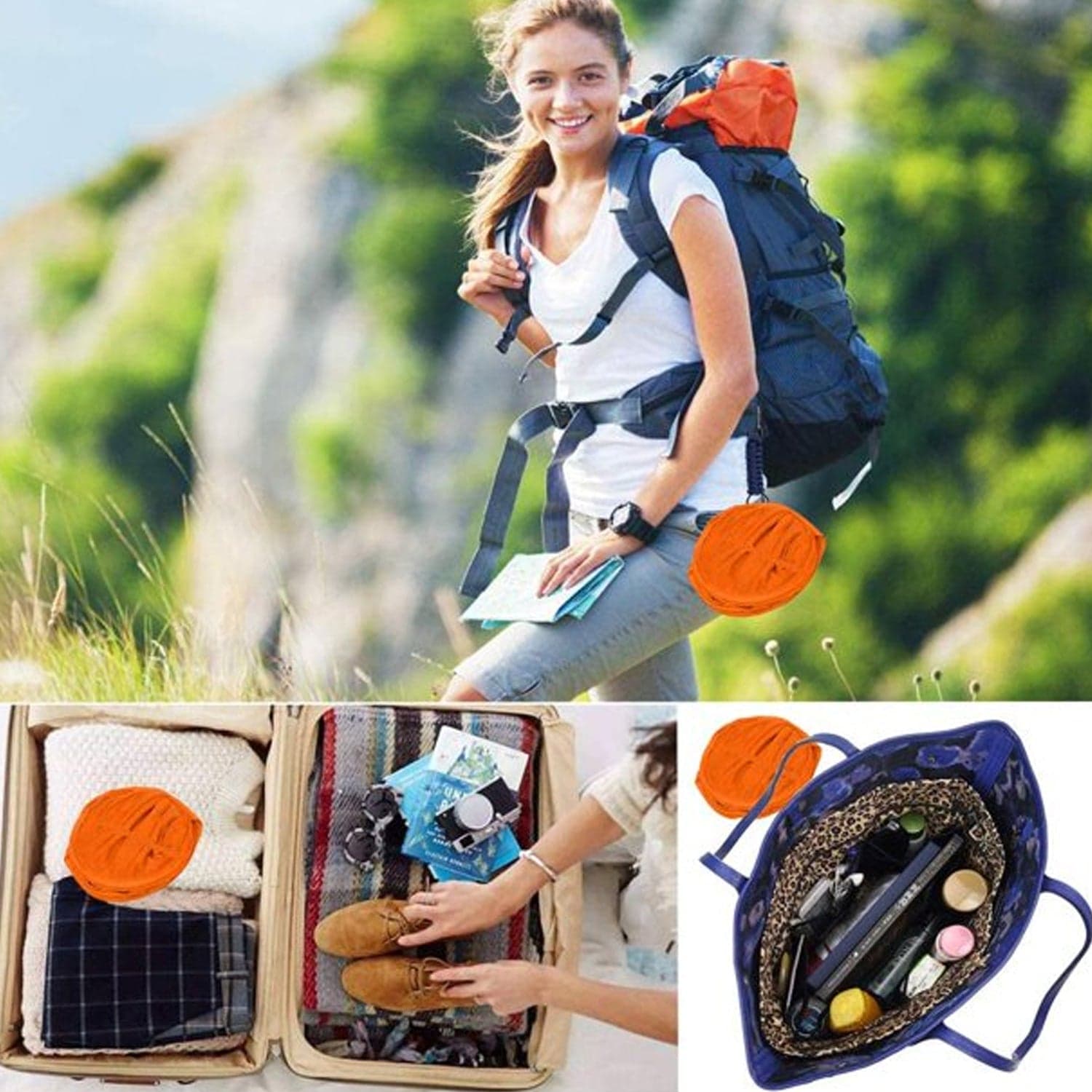 Foldable Laundry Basket ,Storage Box ,Multipurpose Basket thumbnail 3
