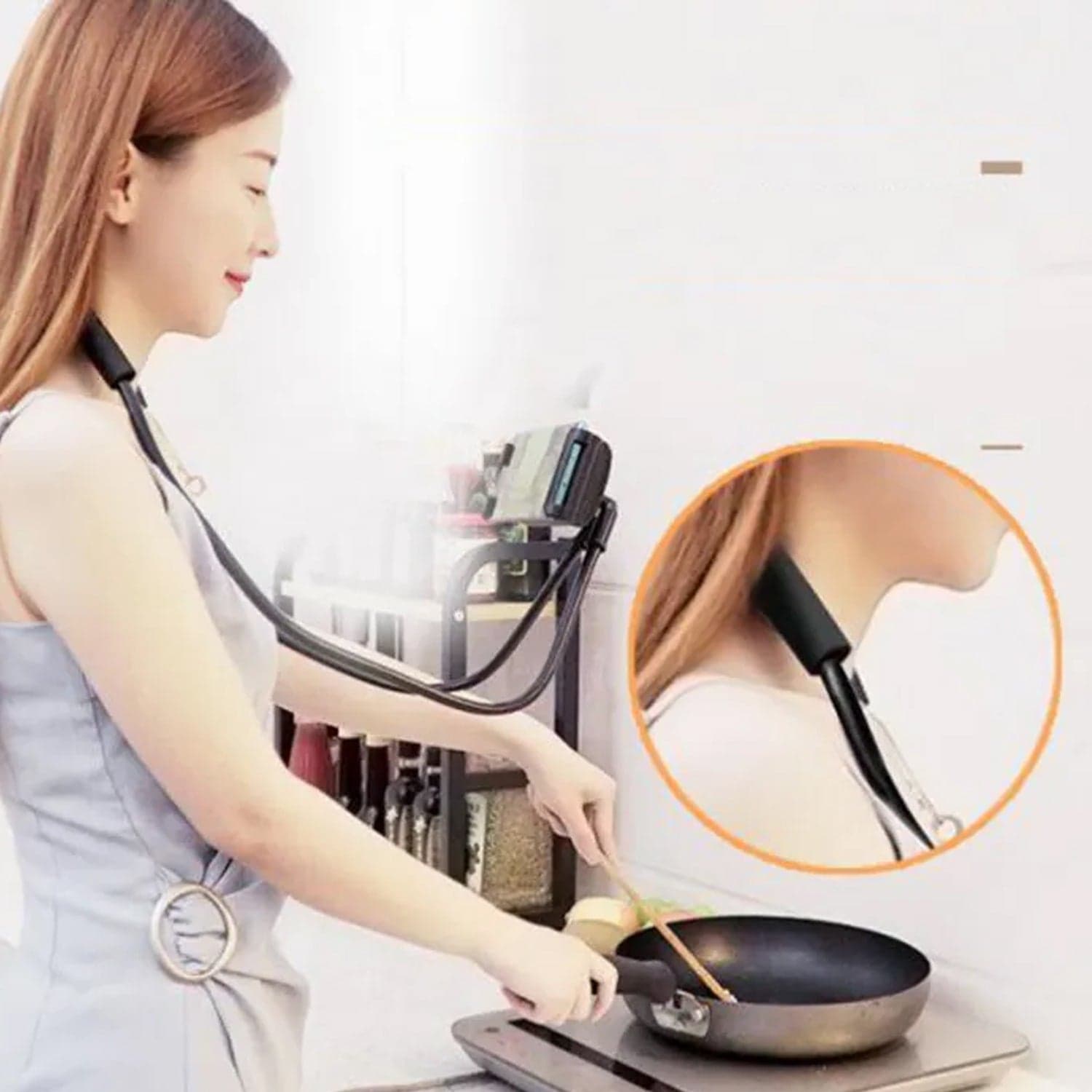 Multi Functional Flexible Long Arms Stand Hanging on Neck Universal Mobile Phone Stand Lounger's Bracket for Mobile Phone Tablet PC Desktop thumbnail 1