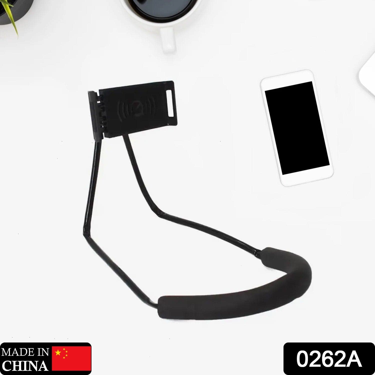 Multi Functional Flexible Long Arms Stand Hanging on Neck Universal Mobile Phone Stand Lounger's Bracket for Mobile Phone Tablet PC Desktop thumbnail 2