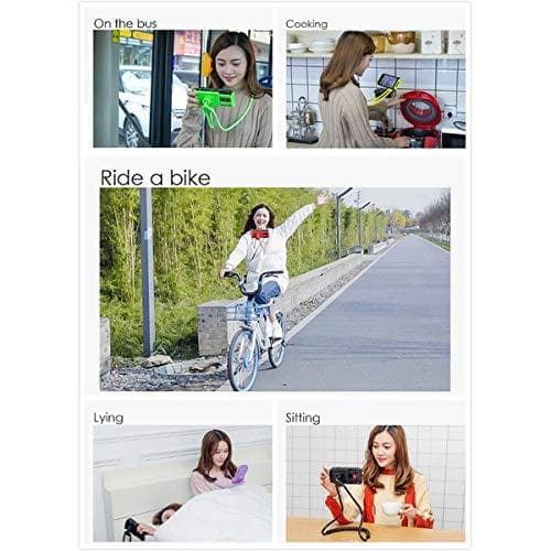 Multi Functional Flexible Long Arms Stand Hanging on Neck Universal Mobile Phone Stand Lounger's Bracket for Mobile Phone Tablet PC Desktop thumbnail 6