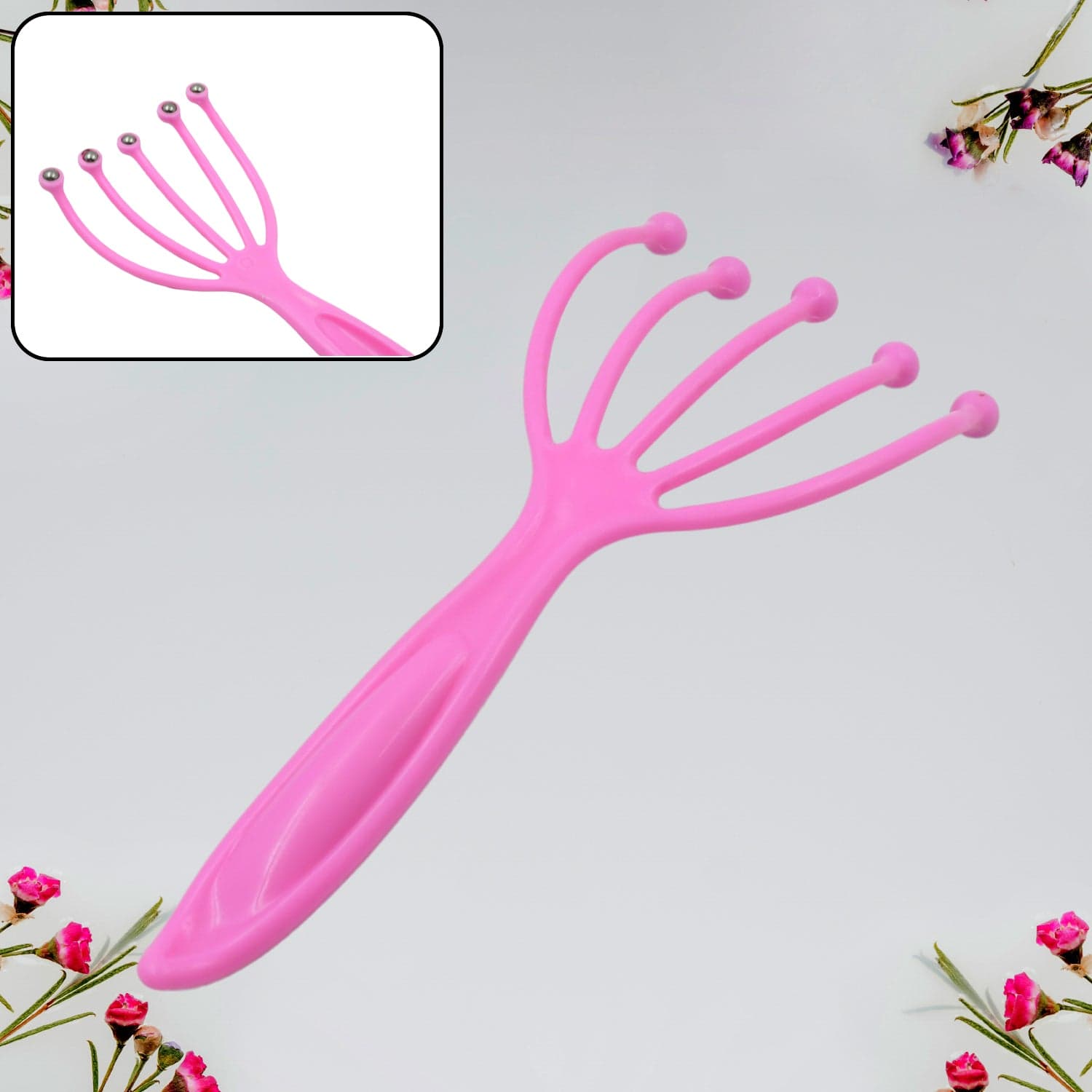 Handheld Scalp Massager for Relaxation, Hair accessories thumbnail 5