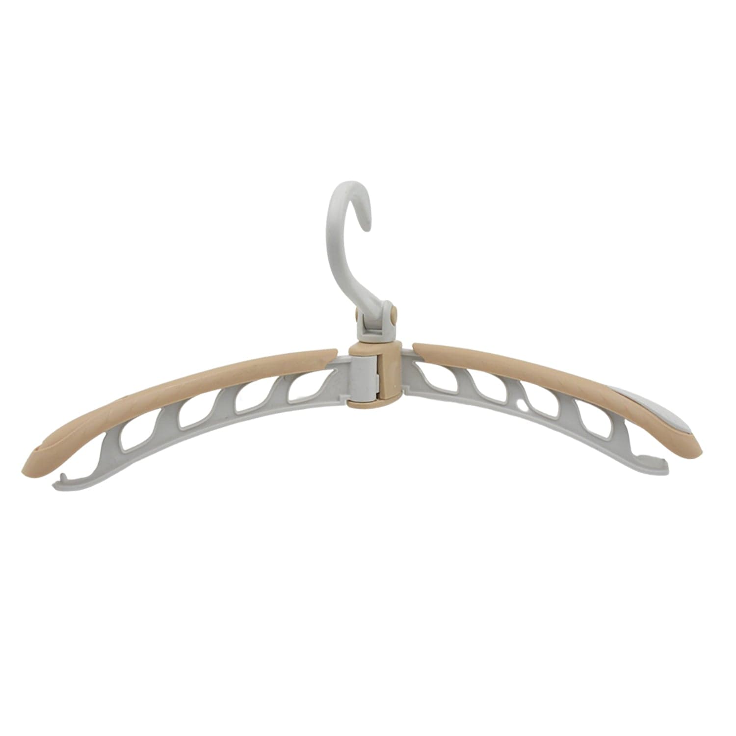 Portable Folding Clothes Hanger (1 Pc): 360° Rotation, Travel, Adjustable thumbnail 4