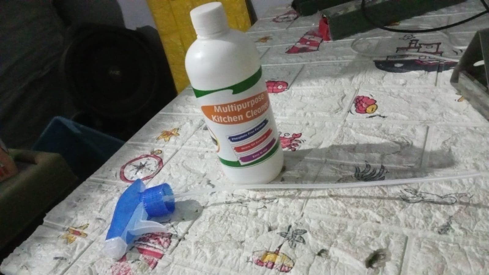 Kitchen Cleaner Spray for Oil & Grease on Stoves (Approx 500ml, Non-toxic) thumbnail 7