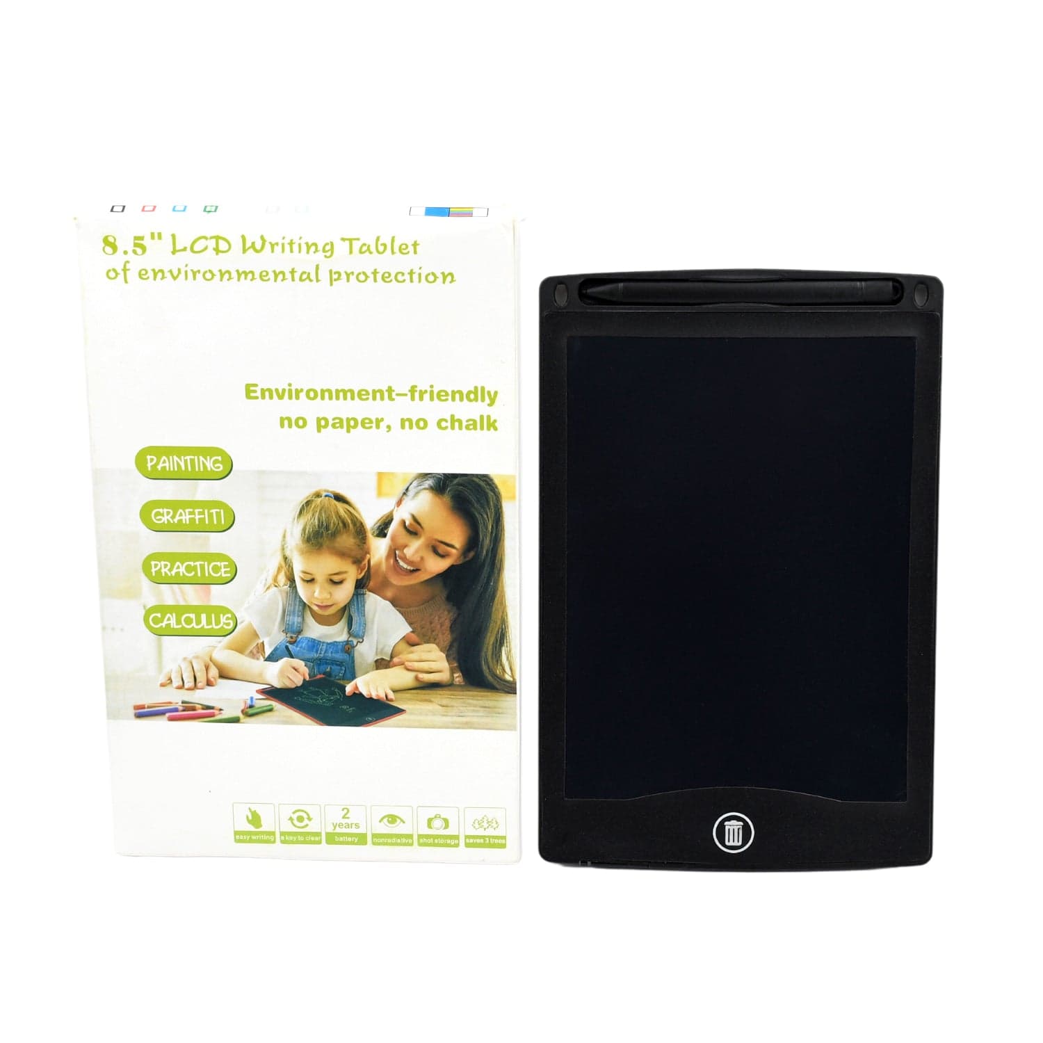 PORTABLE LCD WRITING TABLET PAPERLESS MEMO DIGITAL TABLET PAD (8.5 inch) thumbnail 4