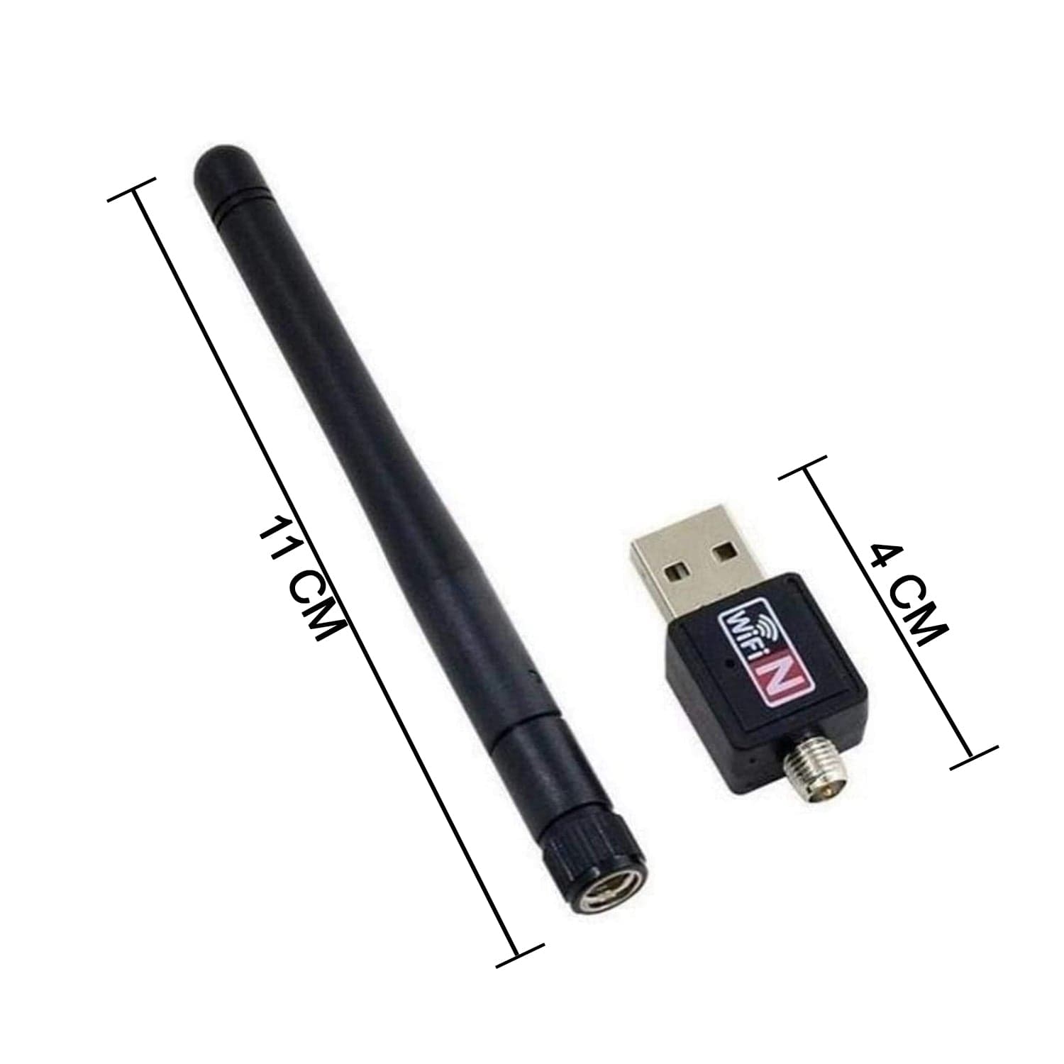 USB Wifi Receiver used in all kinds of household and official places for daily use of internet purposes by types of people etc. thumbnail 6