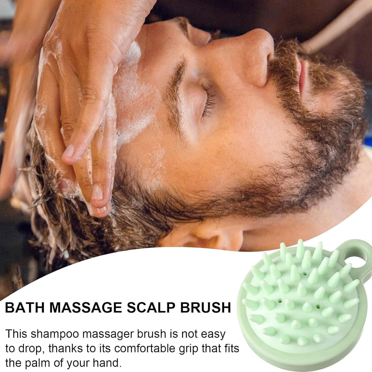 Portable Scalp Massage Comb Of Shower & Hair Brush For Relaxing Shampoo Massage thumbnail 6