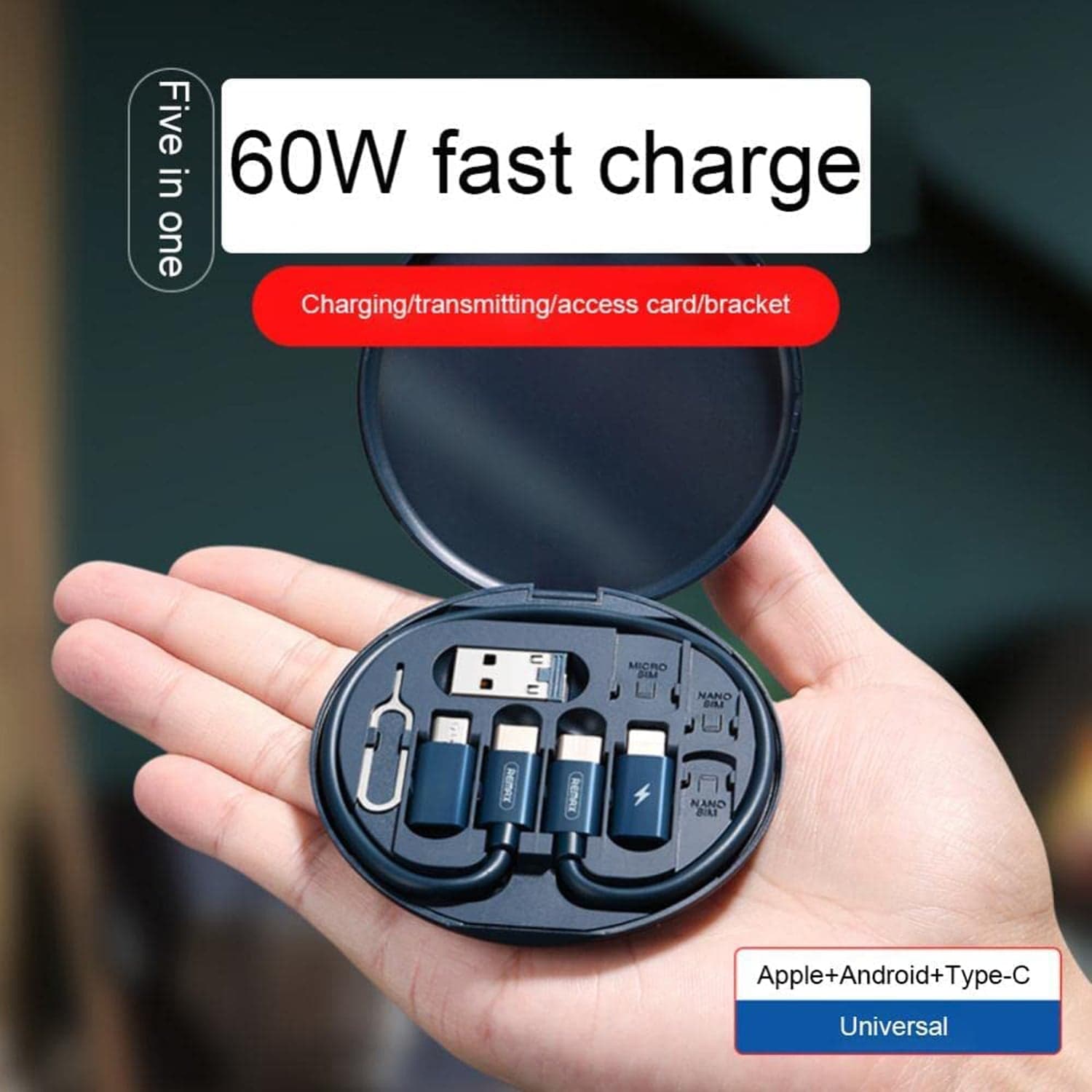 5-in-1 Charging Kit: Universal Cable for Every Device! thumbnail 7