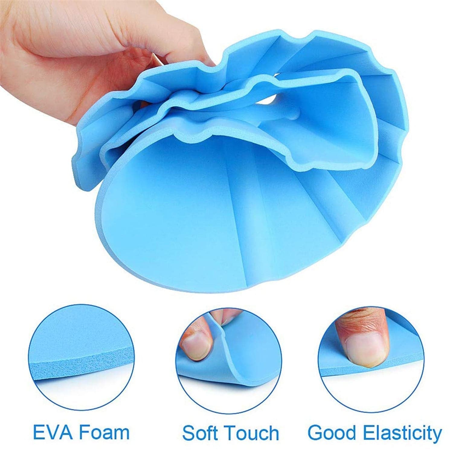 Adjustable Baby Shower Cap of Soft & Safe Bathing Hat for Eye and Ear Protection thumbnail 5