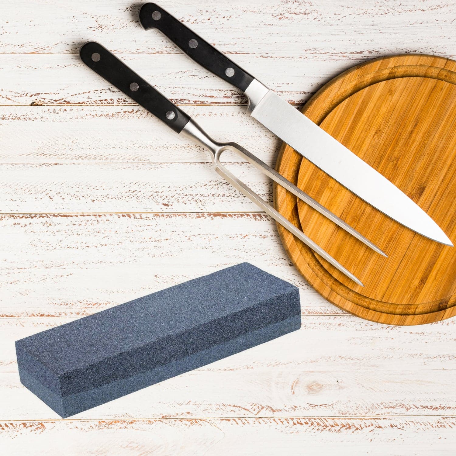 Knife Sharpening Stone, High Density Thicken Whetstone Set Robust Safe To Use For Scissors For Axe (Moq :- 9 Pc) thumbnail 1