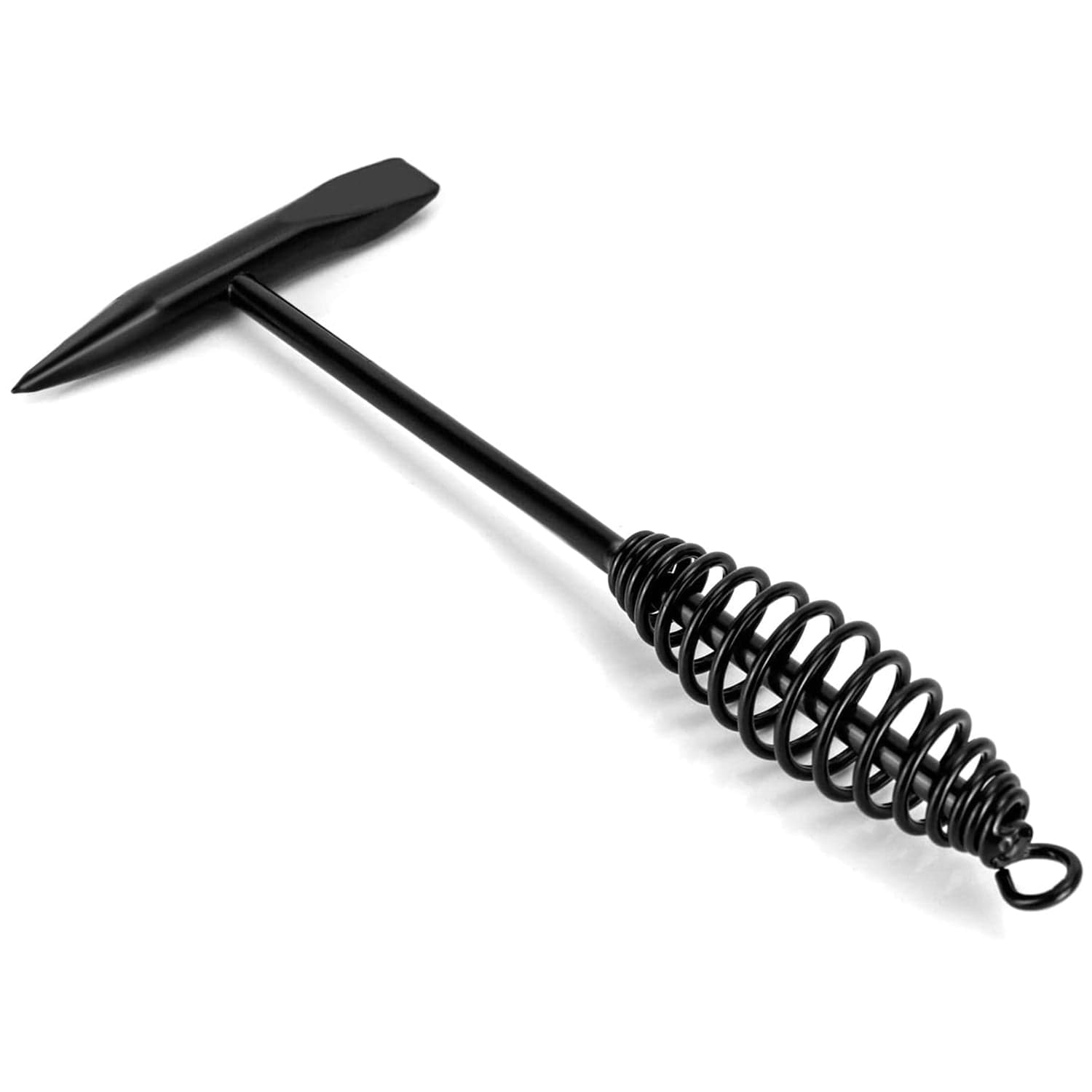 Welding Slag Removal Hammer with Coil Spring Handle | Heavy Duty Chipping Tool for Slag & Spatter Cleaning (1 Pc) thumbnail 5