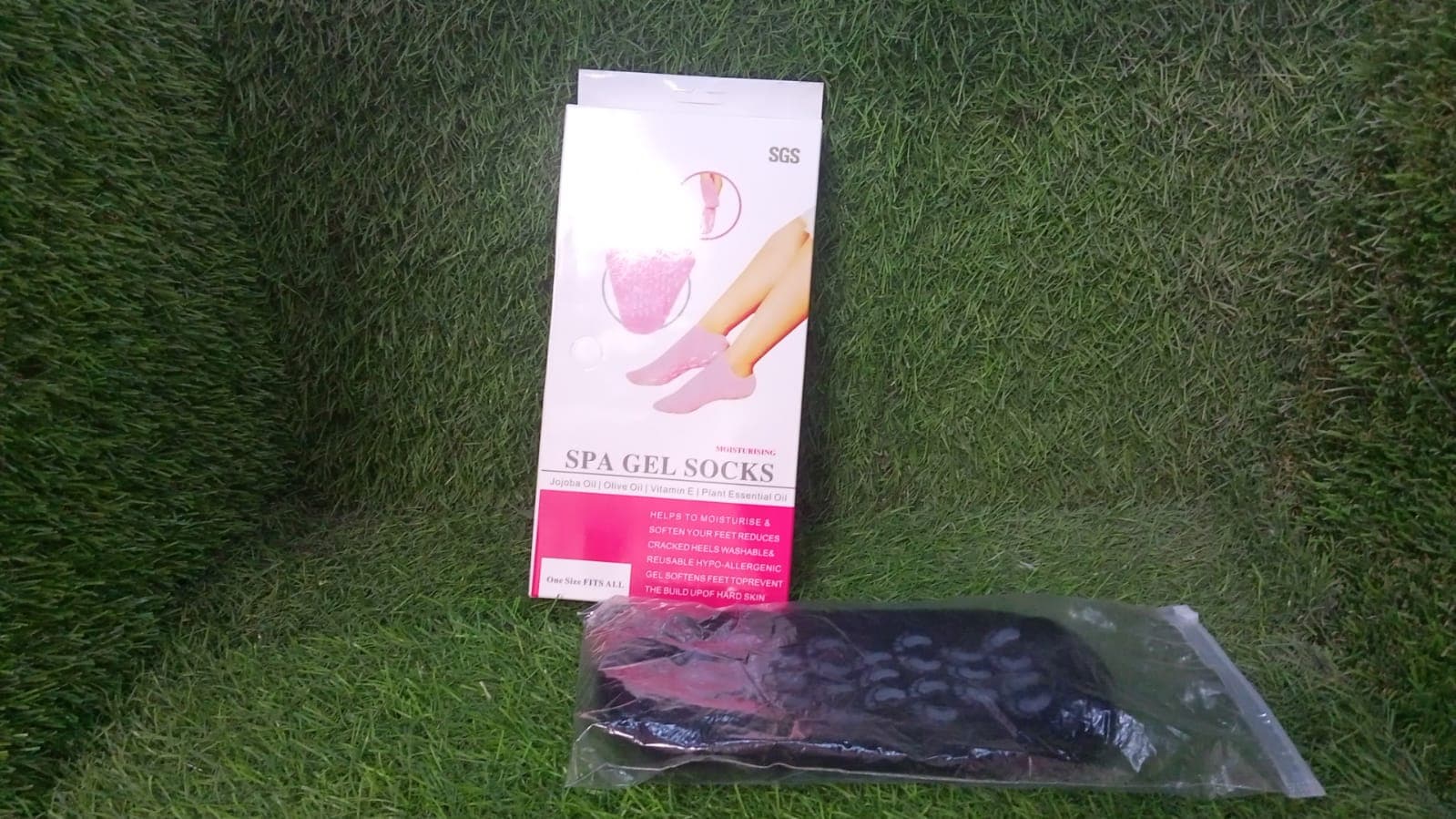 Silicone Moisturizing Feet Socks Gel 1 Pair thumbnail 5