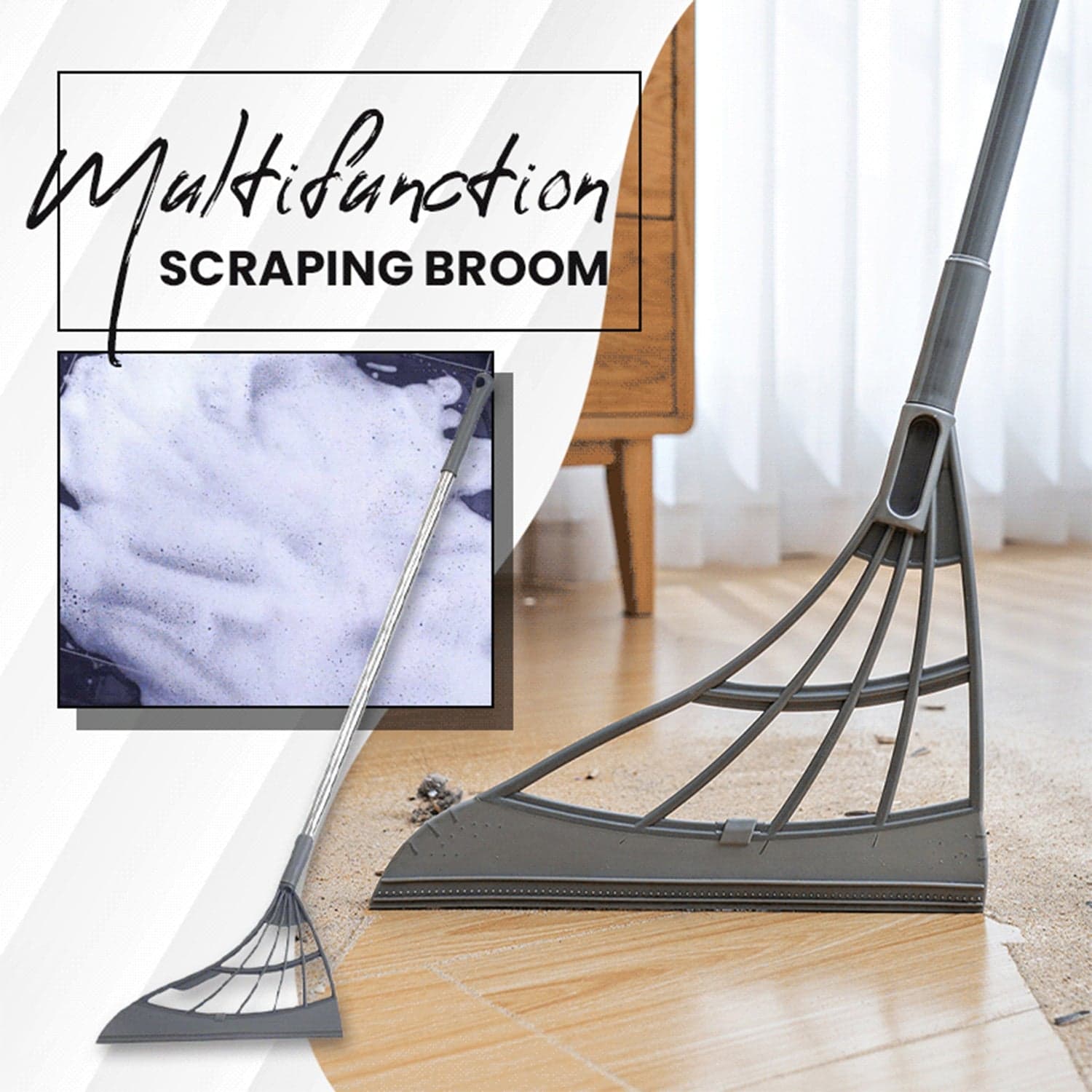 Wiper for cleansing and wiping of all kinds of wet and dry floor surfaces. thumbnail 7