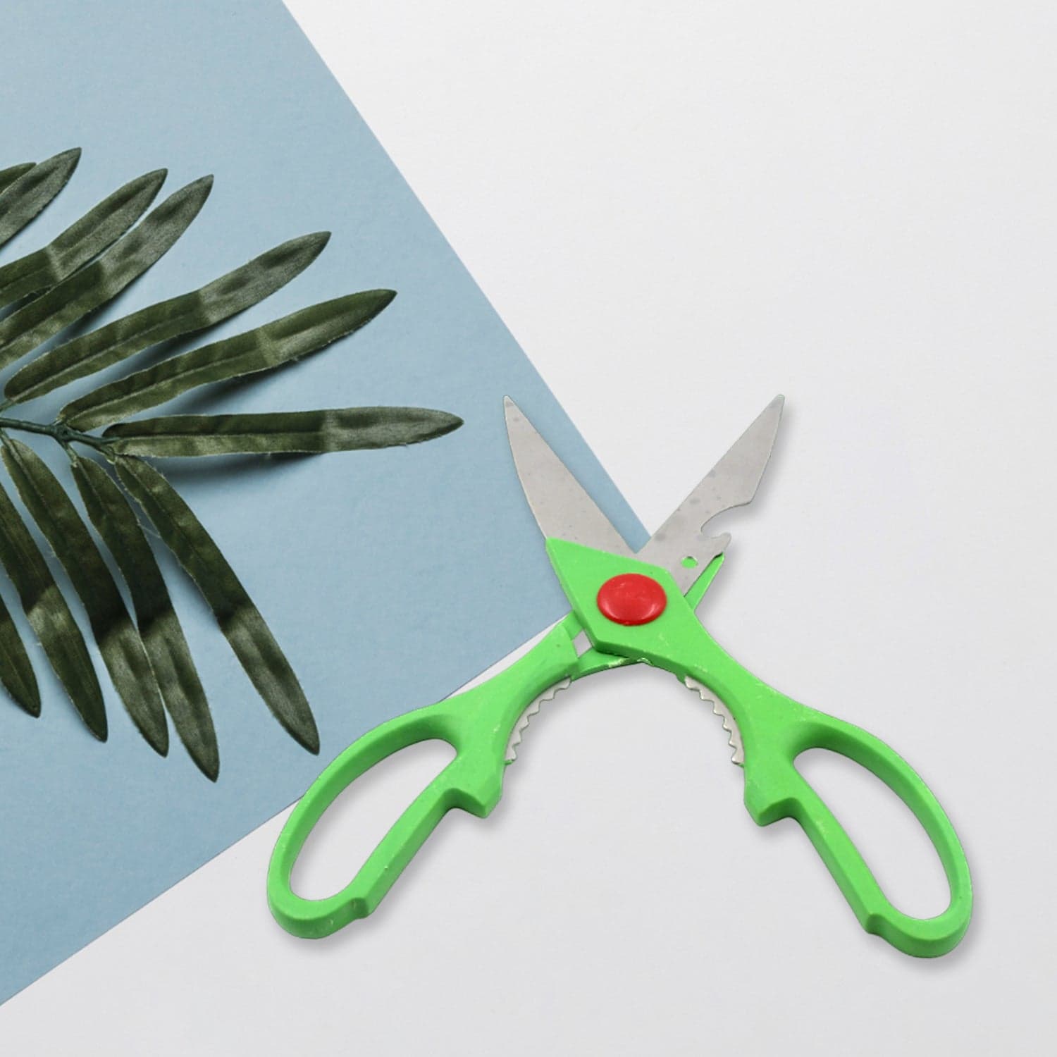 Multi-Function Kitchen Scissors for Veggies, Meat & Seafood with Bottle Opener thumbnail 5