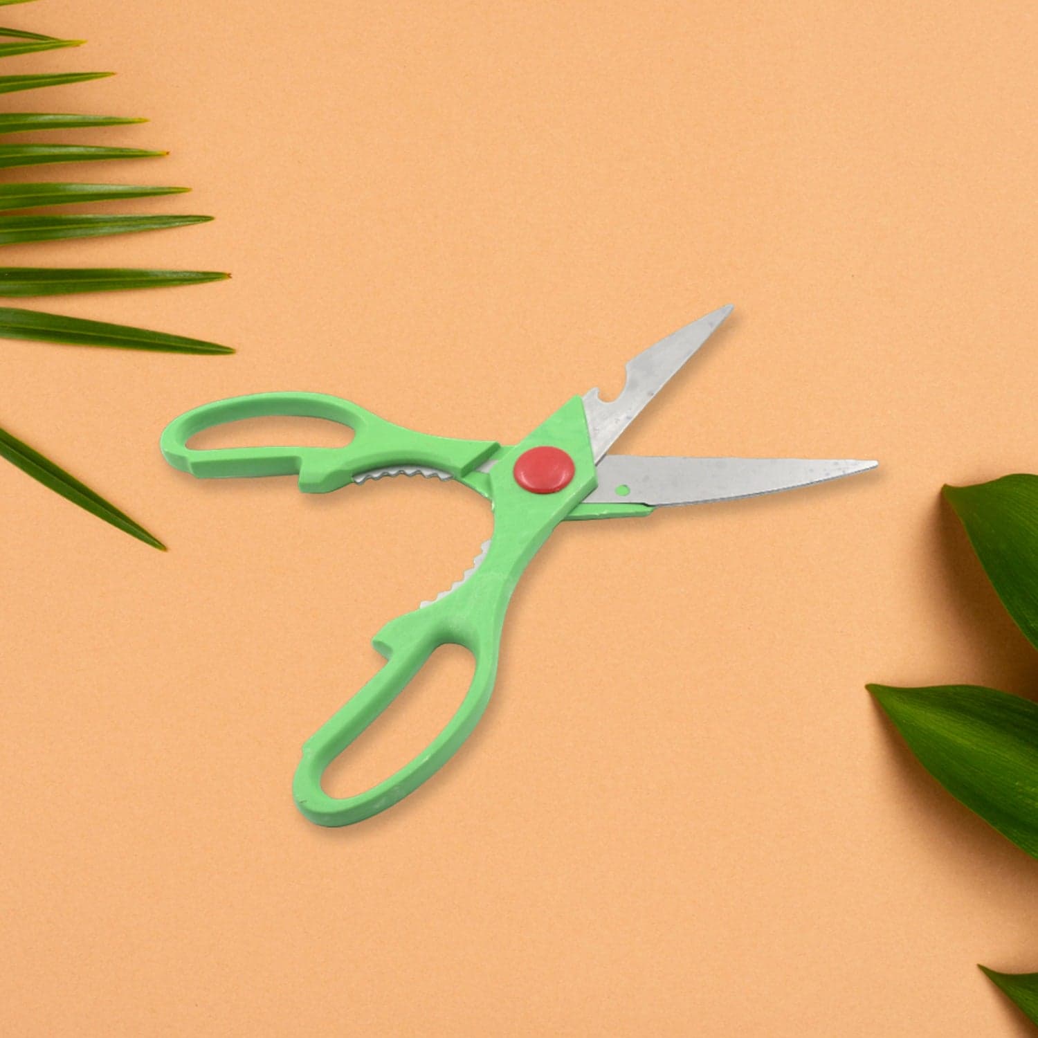 Multi-Function Kitchen Scissors for Veggies, Meat & Seafood with Bottle Opener thumbnail 7
