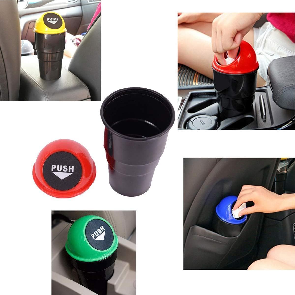 Car Dustbin / Mini Car Trash Bin / Car Ashtray thumbnail 5