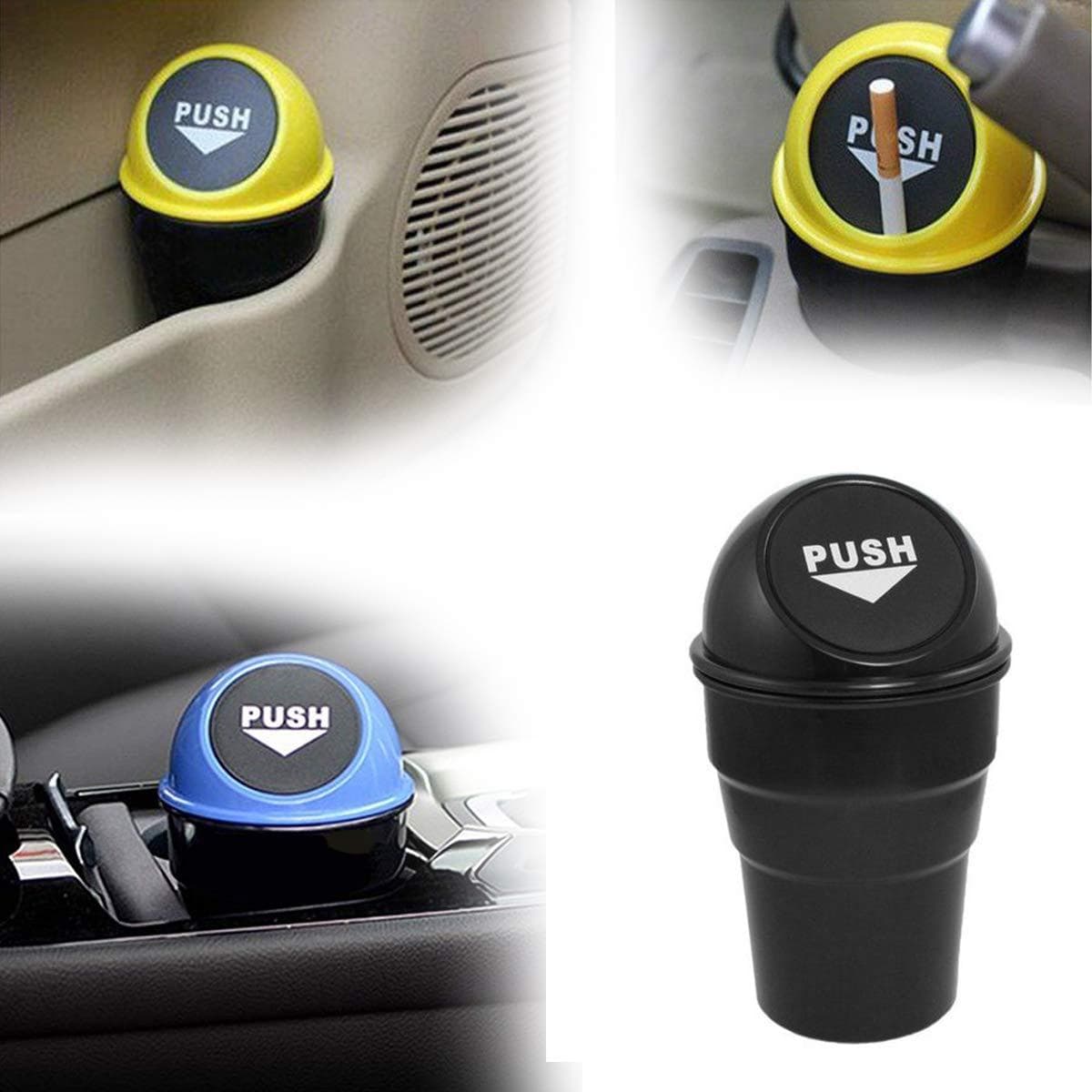 Car Dustbin / Mini Car Trash Bin / Car Ashtray thumbnail 6