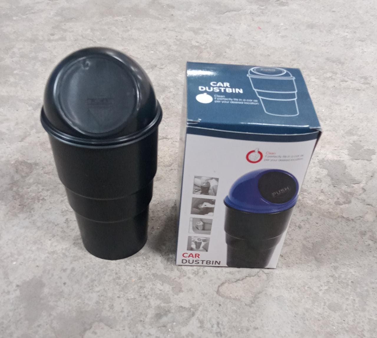 Car Dustbin / Mini Car Trash Bin / Car Ashtray thumbnail 7