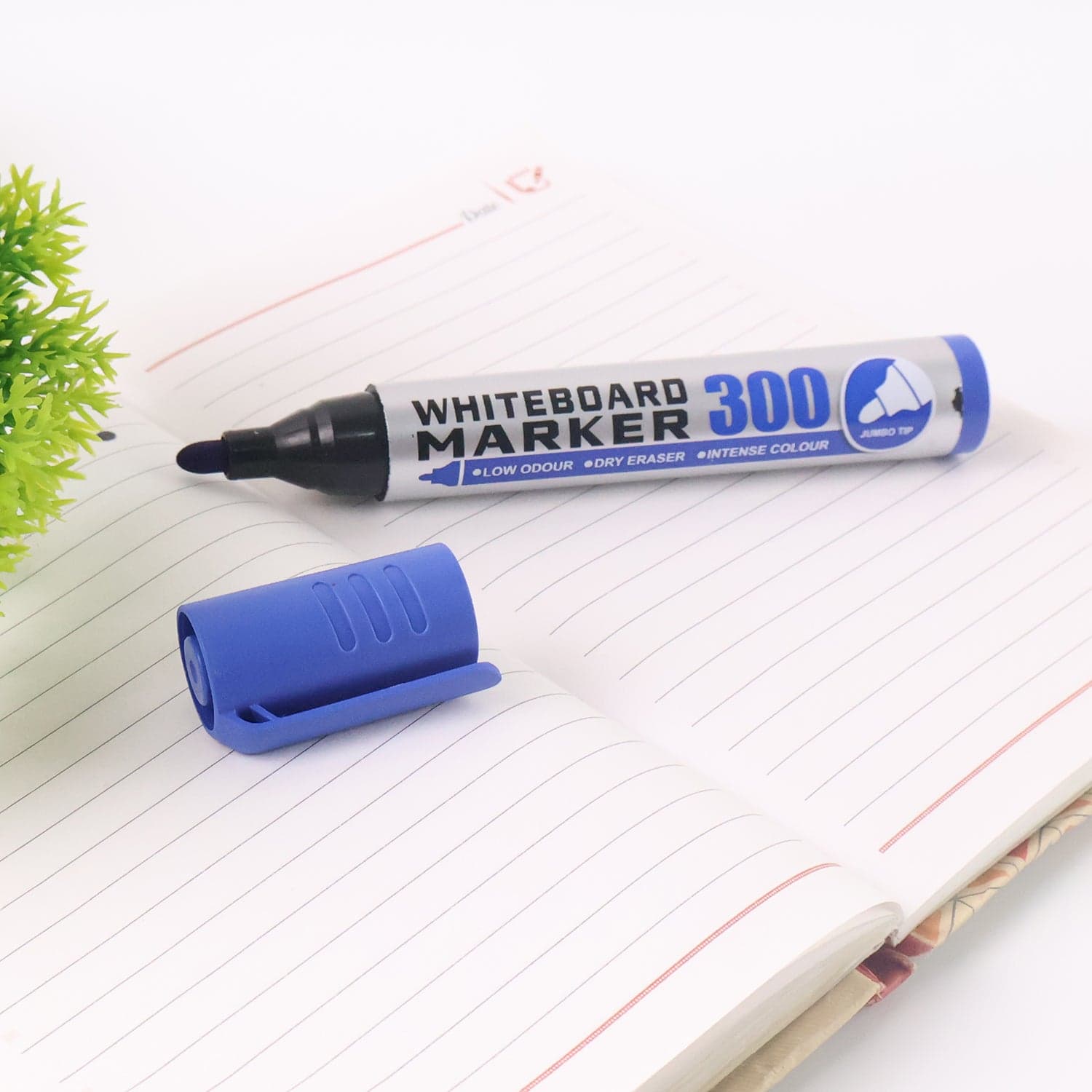 Jumbo Tip Whiteboard Blue Ink Marker 1 Pc thumbnail 3
