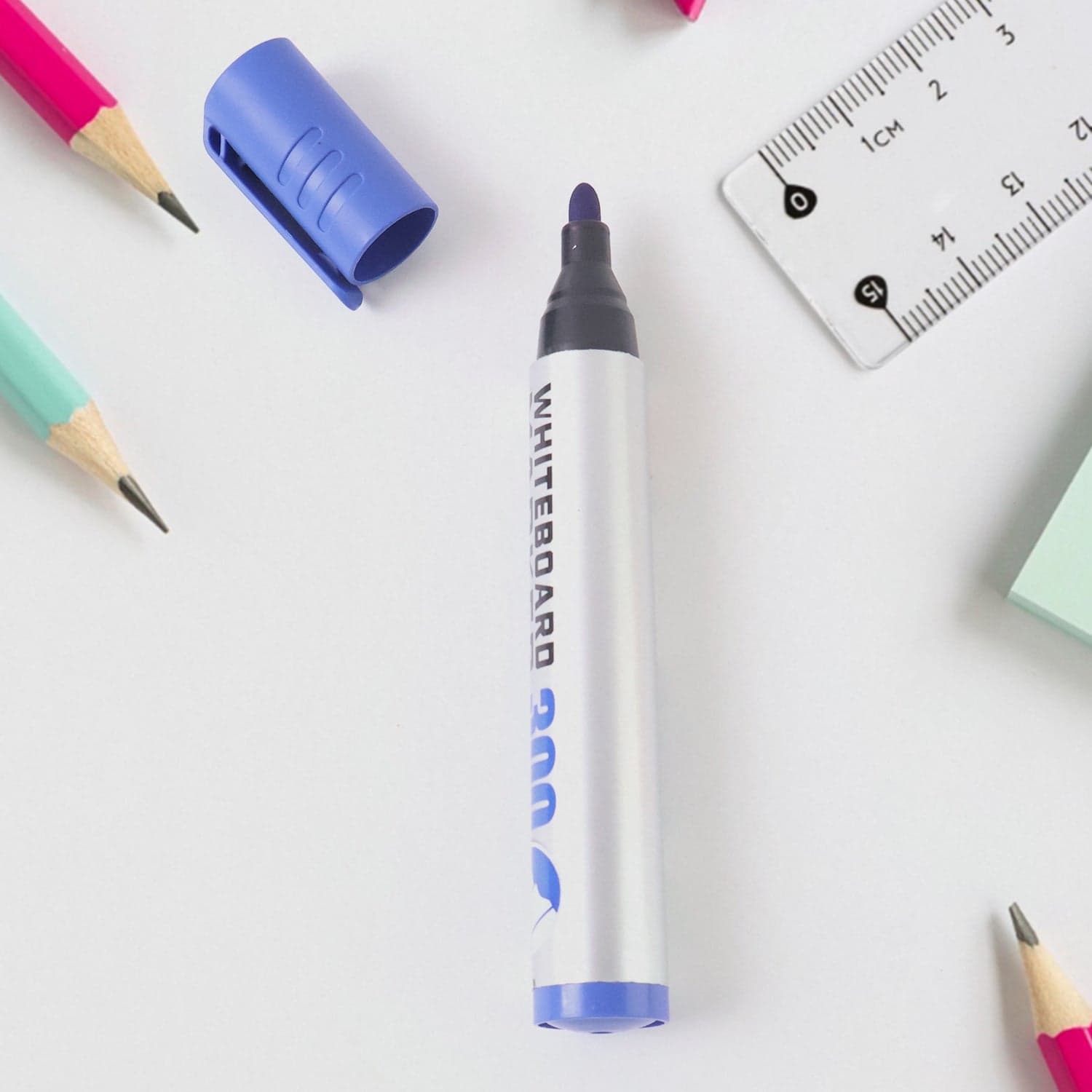 Jumbo Tip Whiteboard Blue Ink Marker 1 Pc thumbnail 5