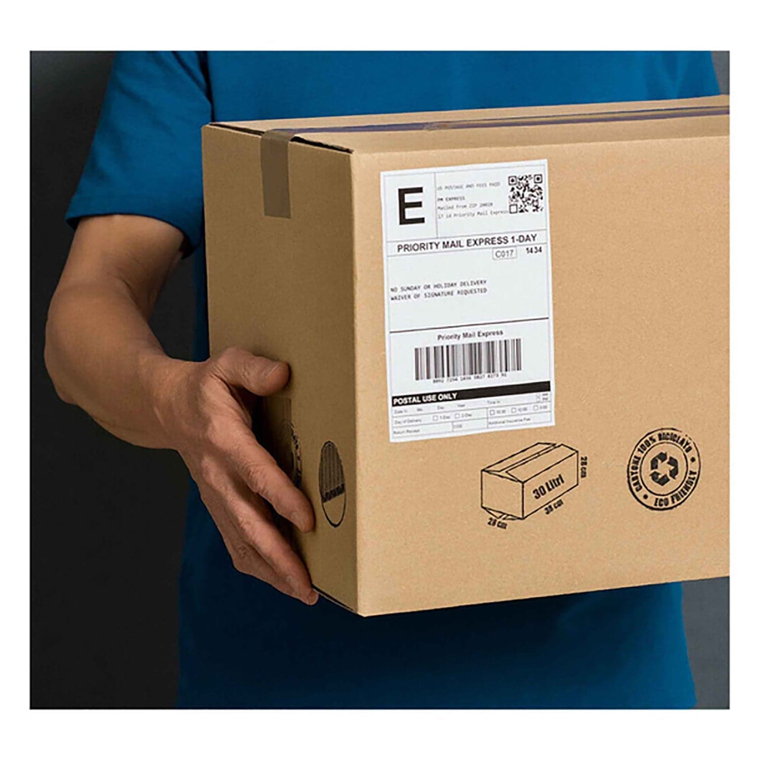 Thermal Labels Stickers (100X150mm) 400 Labels per Roll (4"x 6") thumbnail 3