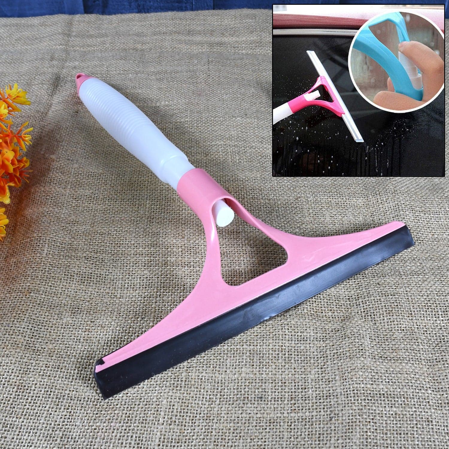 All-in-One Cleaning Brush: Spray, Wash, & Wipe (Windows, Glass, Car) (1 Pc) thumbnail 1