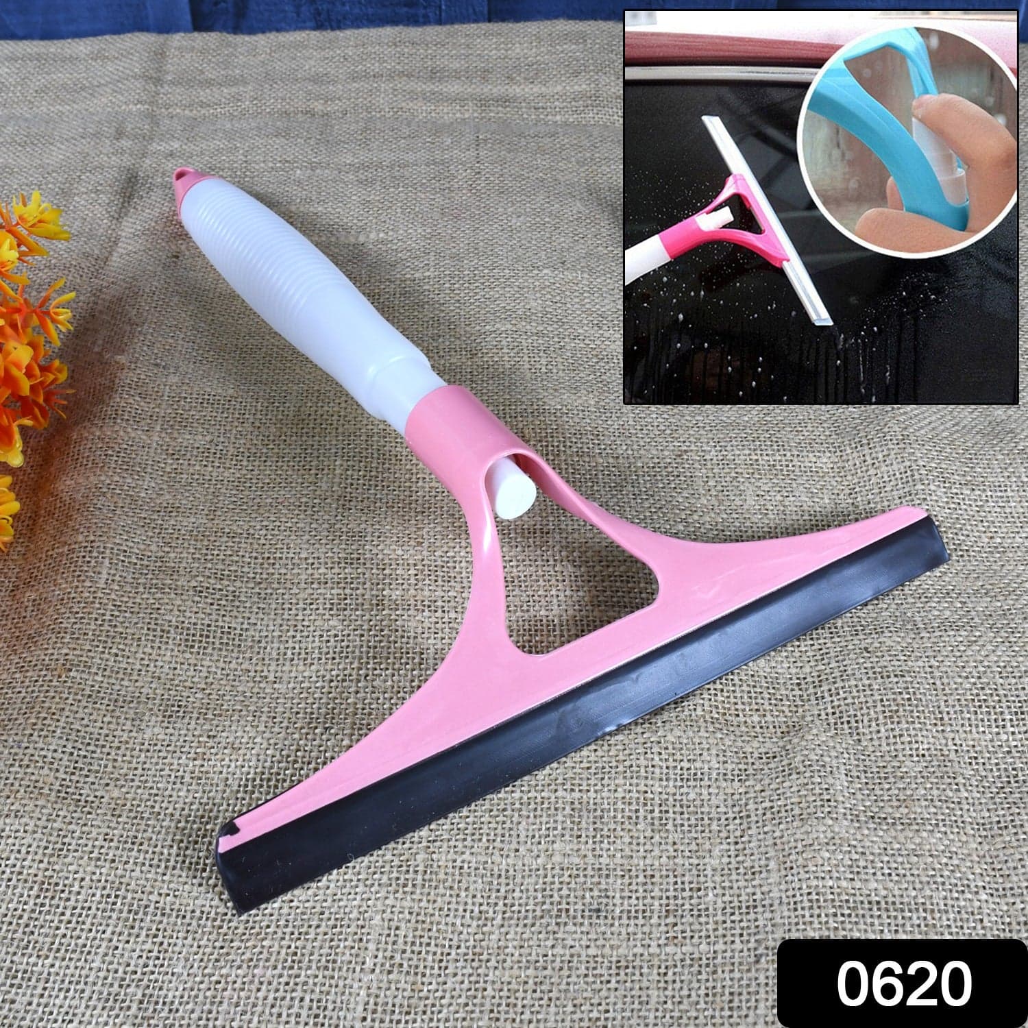 All-in-One Cleaning Brush: Spray, Wash, & Wipe (Windows, Glass, Car) (1 Pc) thumbnail 2