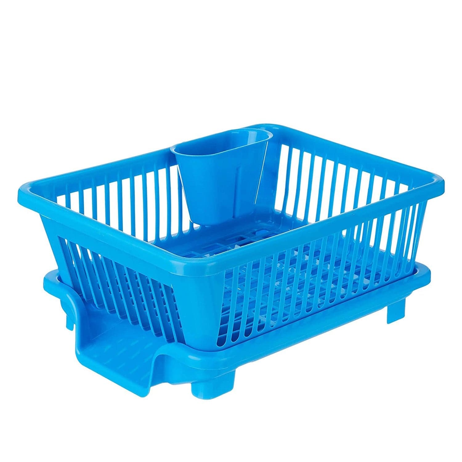 Plastic Sink Dish Drainer Drying Rack (With Brown Box) ( MOQ :- 6 Pc) thumbnail 5