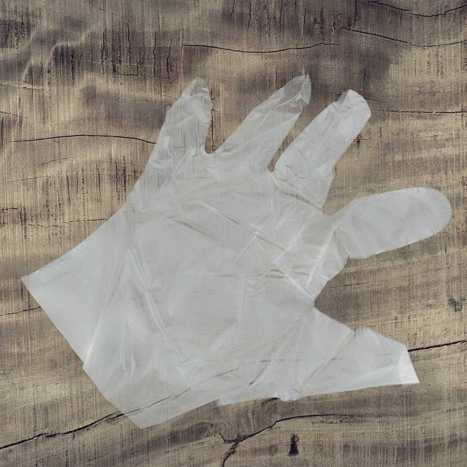 Large Disposable Gloves (100 Pcs): Clear Plastic, Multipurpose thumbnail 10