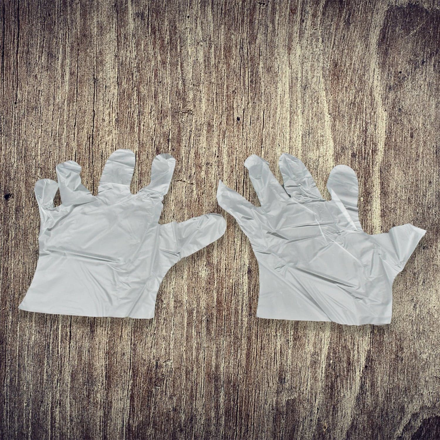 Large Disposable Gloves (100 Pcs): Clear Plastic, Multipurpose thumbnail 8