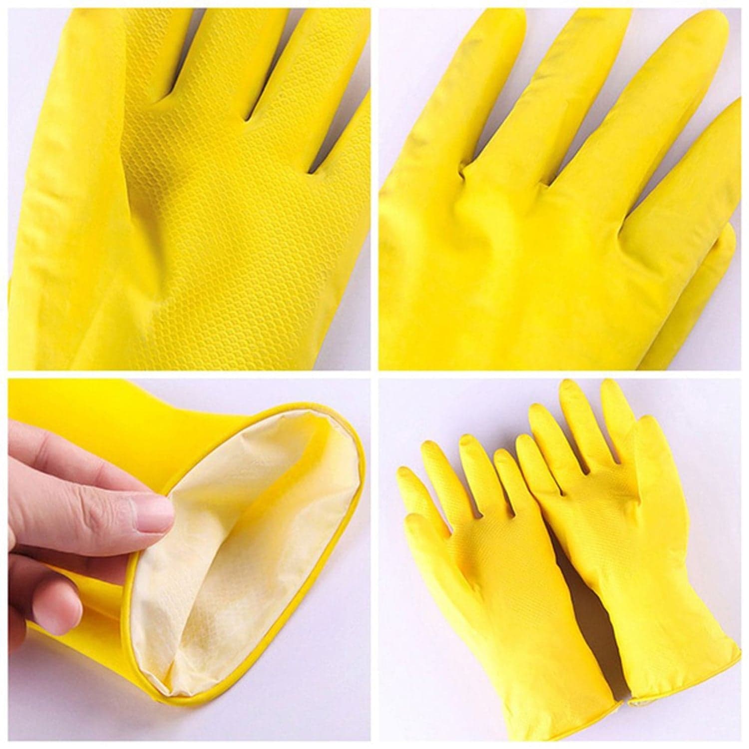 Multipurpose Rubber Reusable Cleaning Gloves thumbnail 4