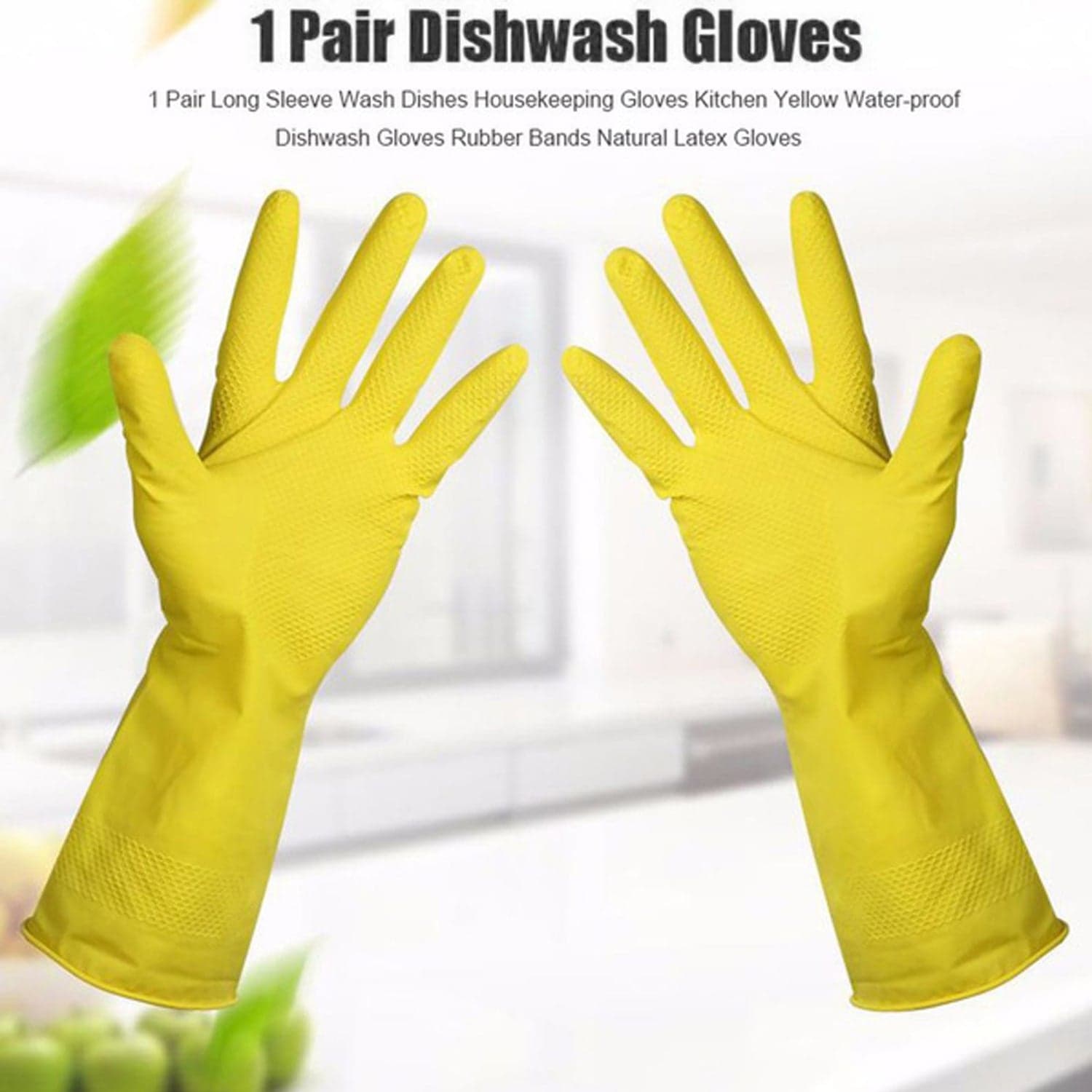 Multipurpose Rubber Reusable Cleaning Gloves thumbnail 7