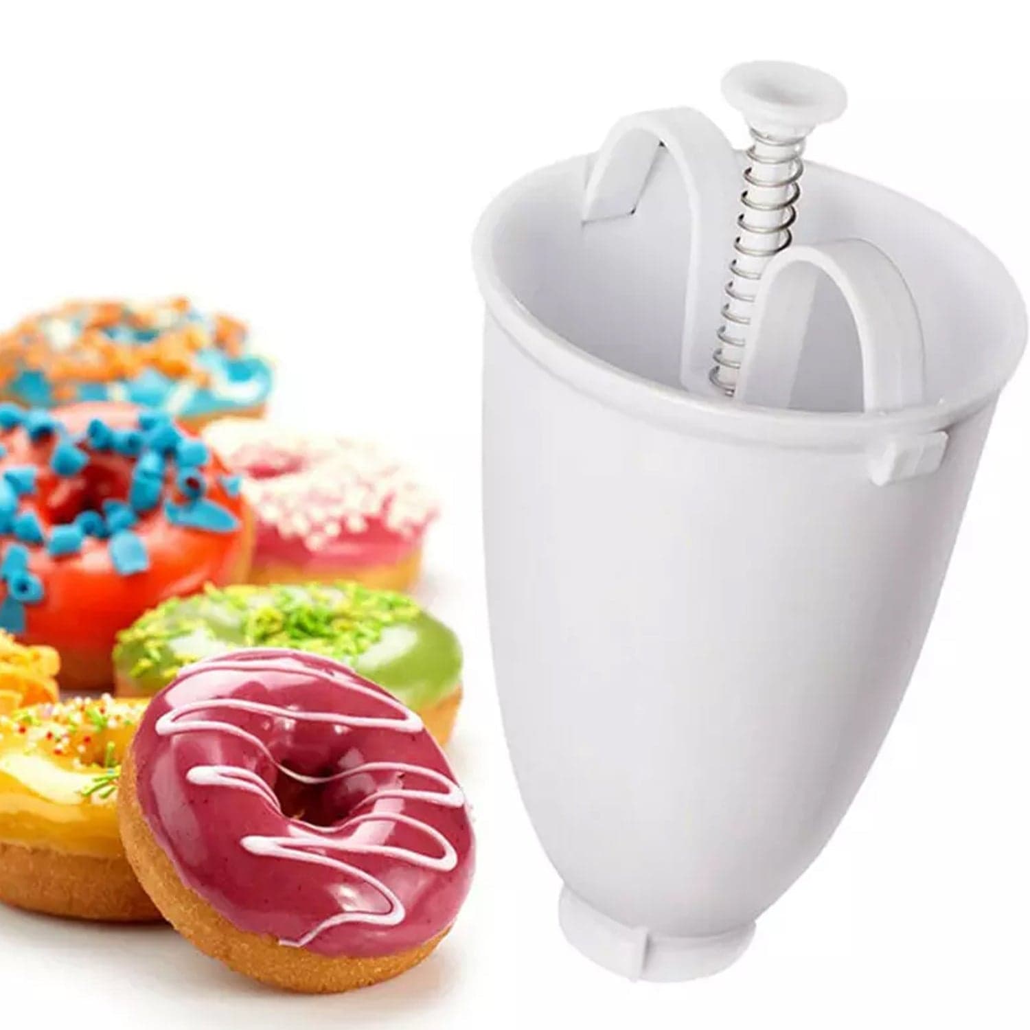 Mini Donut & Medu Vada Maker Dispenser - Plastic thumbnail 7