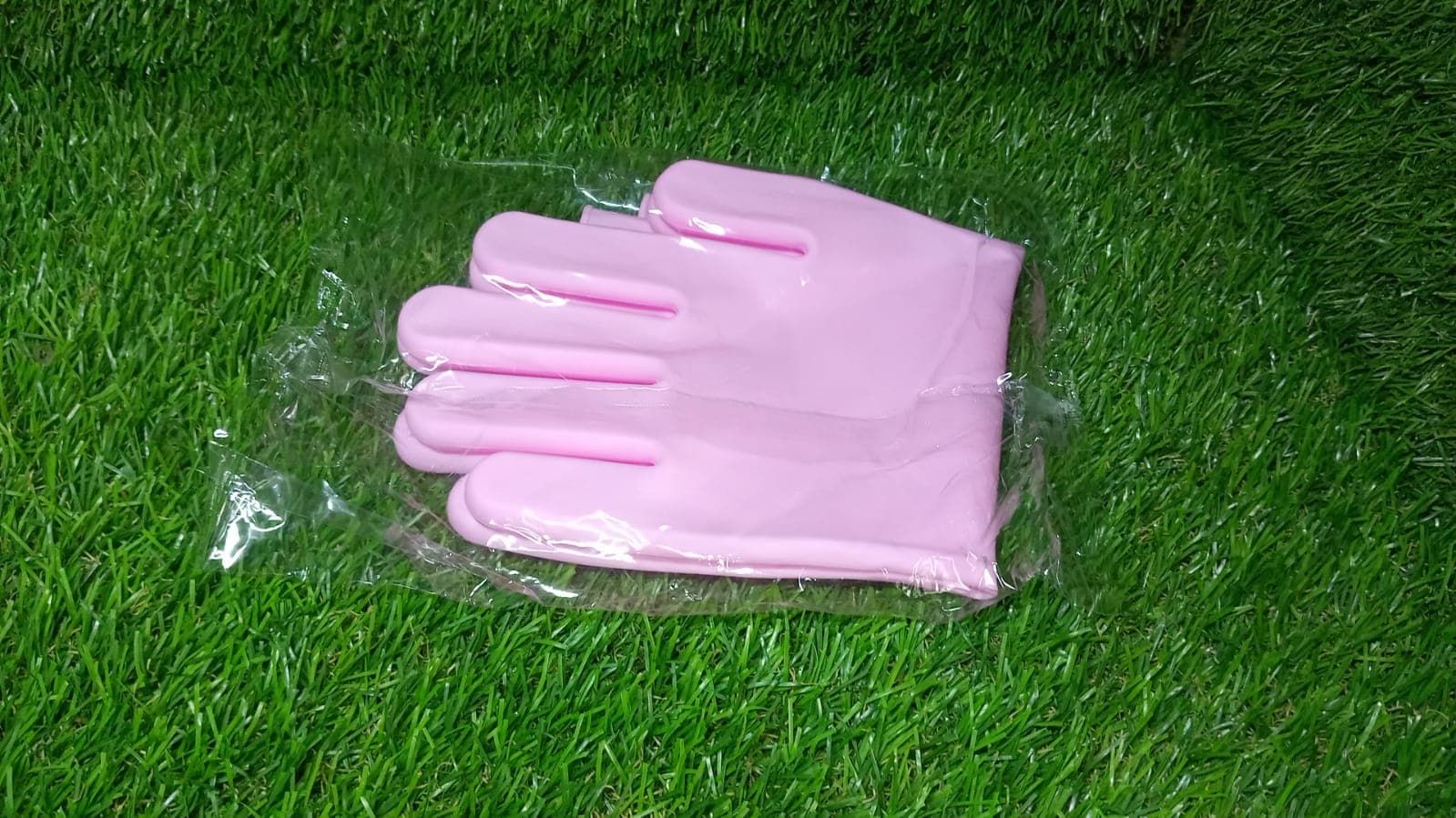 Reusable Silicone Cleaning Brush Scrubber Gloves (Multicolor) thumbnail 6