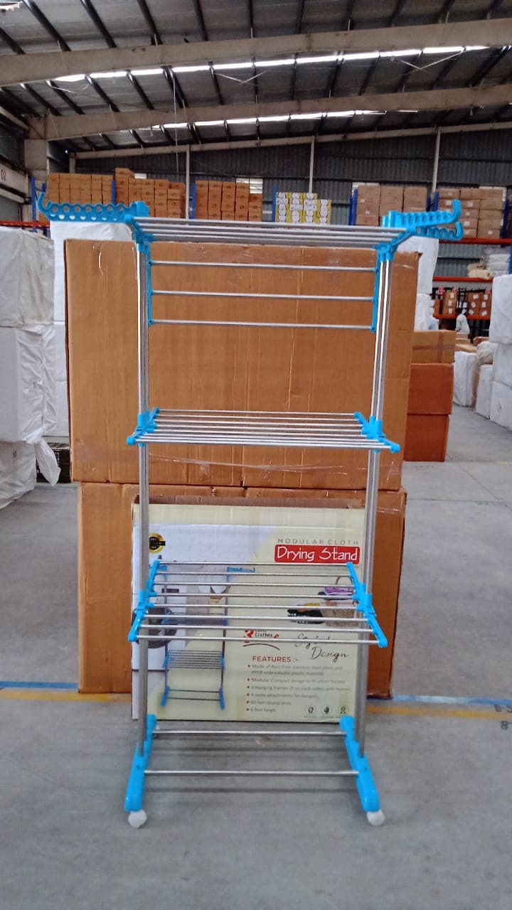 Stainless Steel Cloth Drying Stand thumbnail 8
