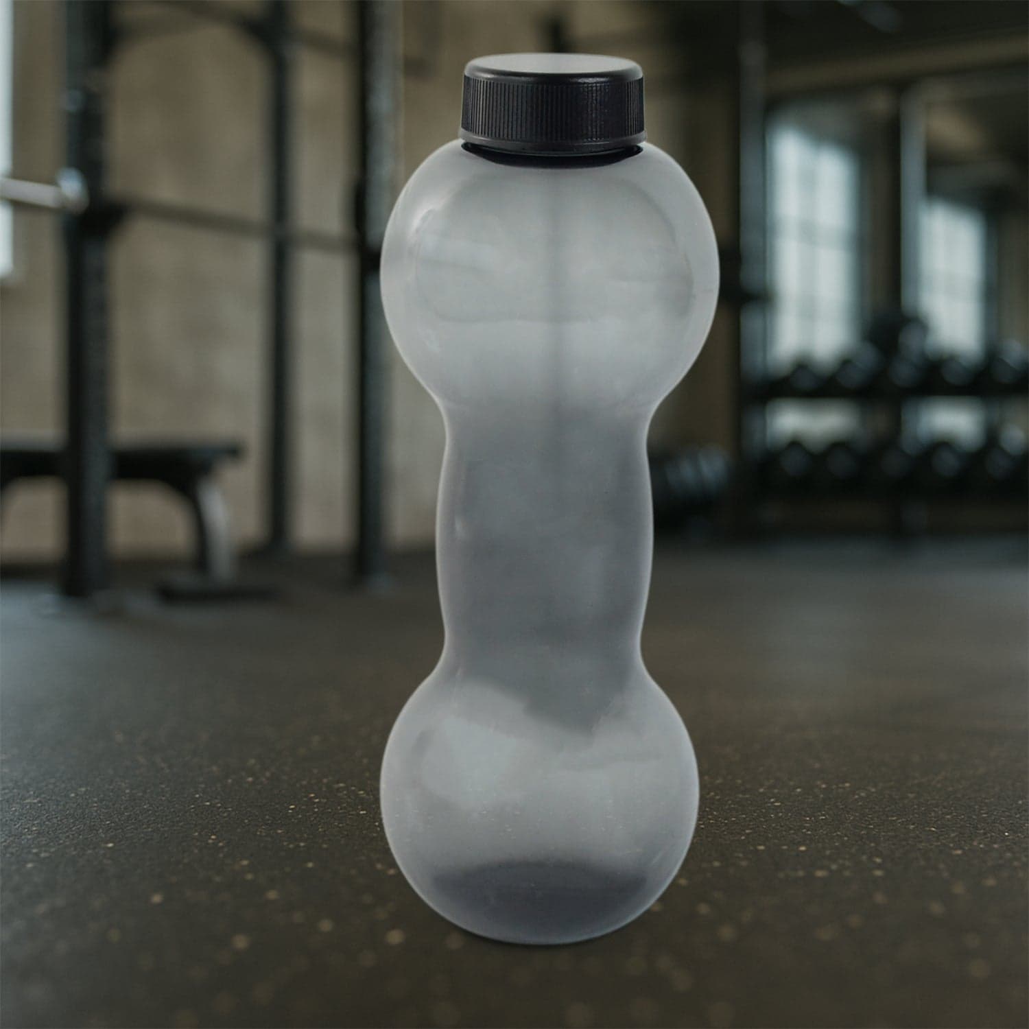Dumbbell Water Bottle Gym Water Bottle Use For School , Gym , Office Use (550 ml) thumbnail 4