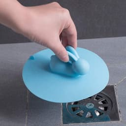 Drain Cover Water Stopper Tank Stopper Rabbit Silicone & Odor Resistant (1 Pc )