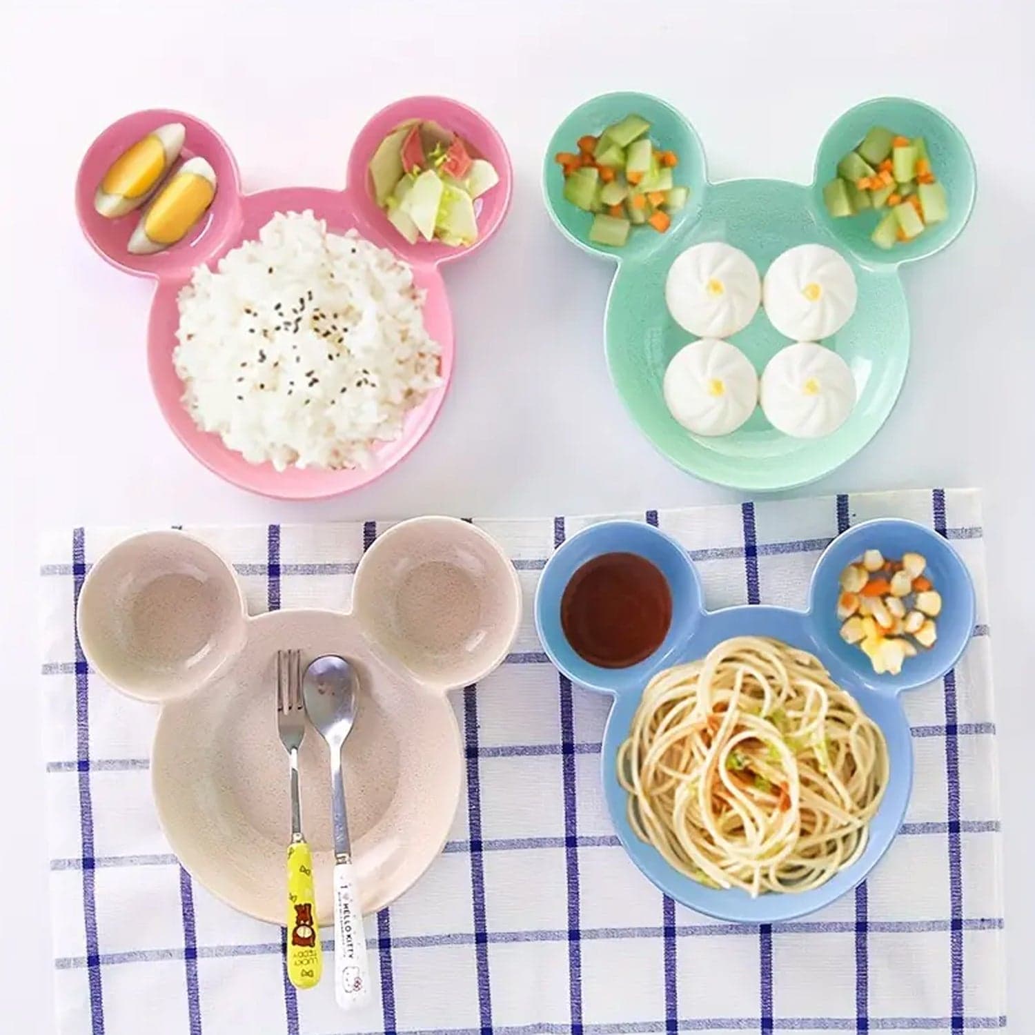Mickey Mouse Shape Plates For Kids thumbnail 10