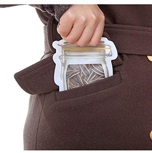 Jar-Shaped Stand-Up Pouch (3-Pack) – Airtight Storage | Tidy Table thumbnail 6