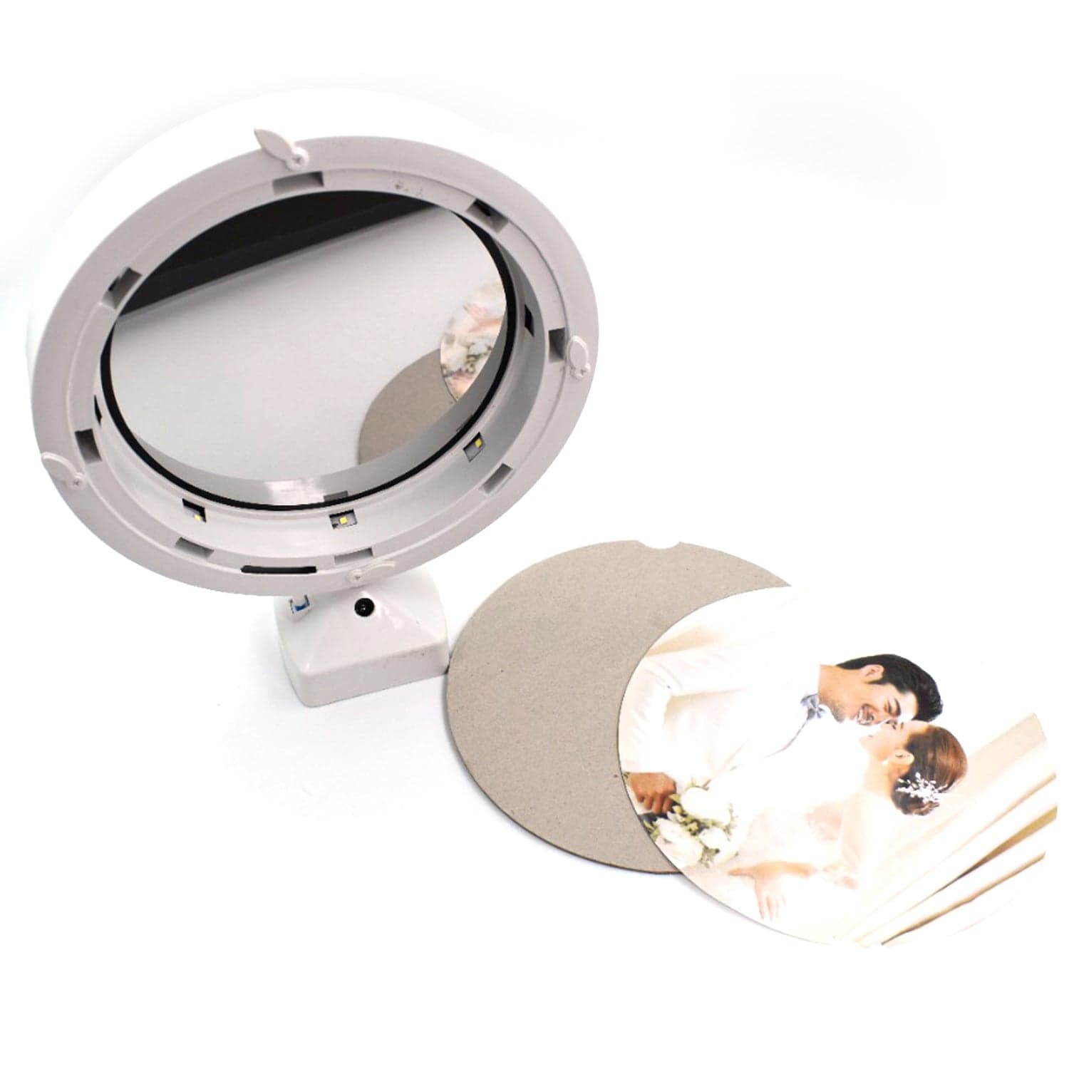 Curve Led Mirror Picture Wall Light thumbnail 3