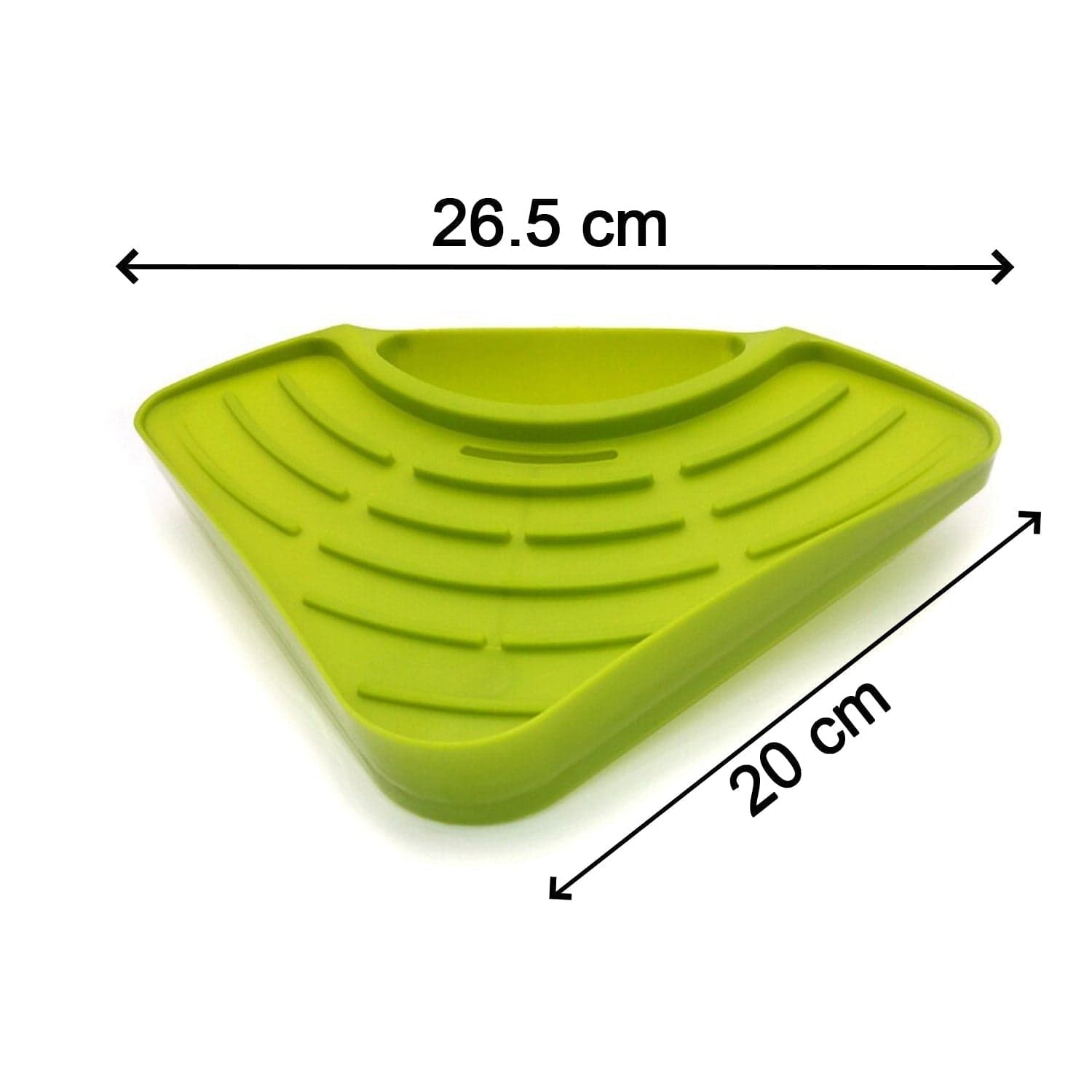 Sink Strainer Basket Corner Kitchen Triangular Multi functional Drain Shelf thumbnail 3